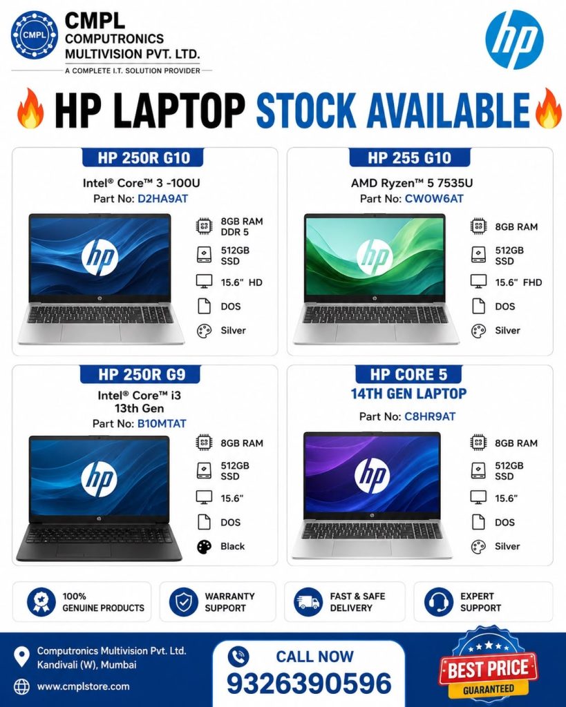 Best HP Laptops for Work, Study, and Entertainment